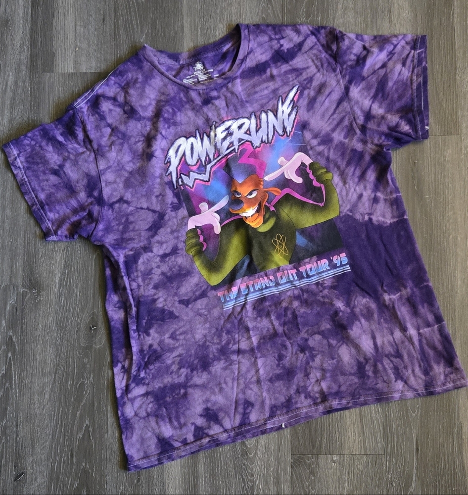Powerline Purple Tie-Dye T-Shirt
